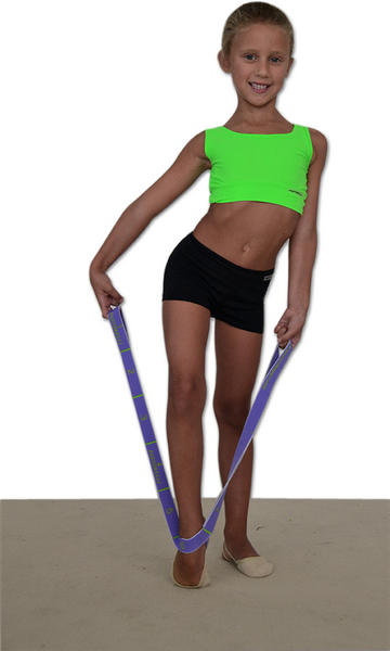 Gymnastické a taneční posilňovacia guma na cvičenie pastorelli junior