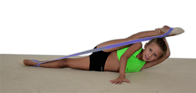 Gymnastické a taneční posilňovacia guma na cvičenie pastorelli junior